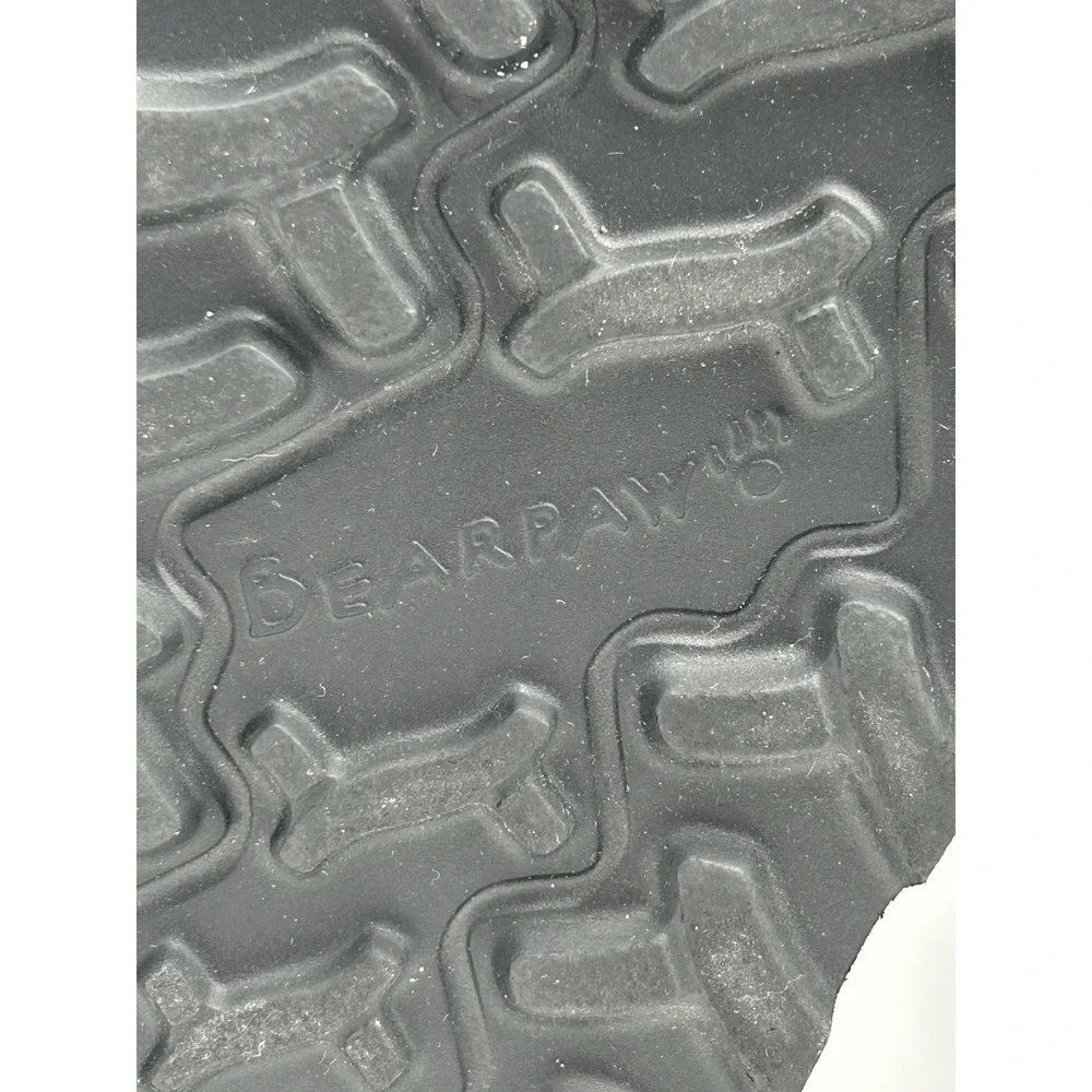 Bearpaw Womens Alyssa Boots Size 10 Black Suede Booties Sheepskin Fur Lined New‎